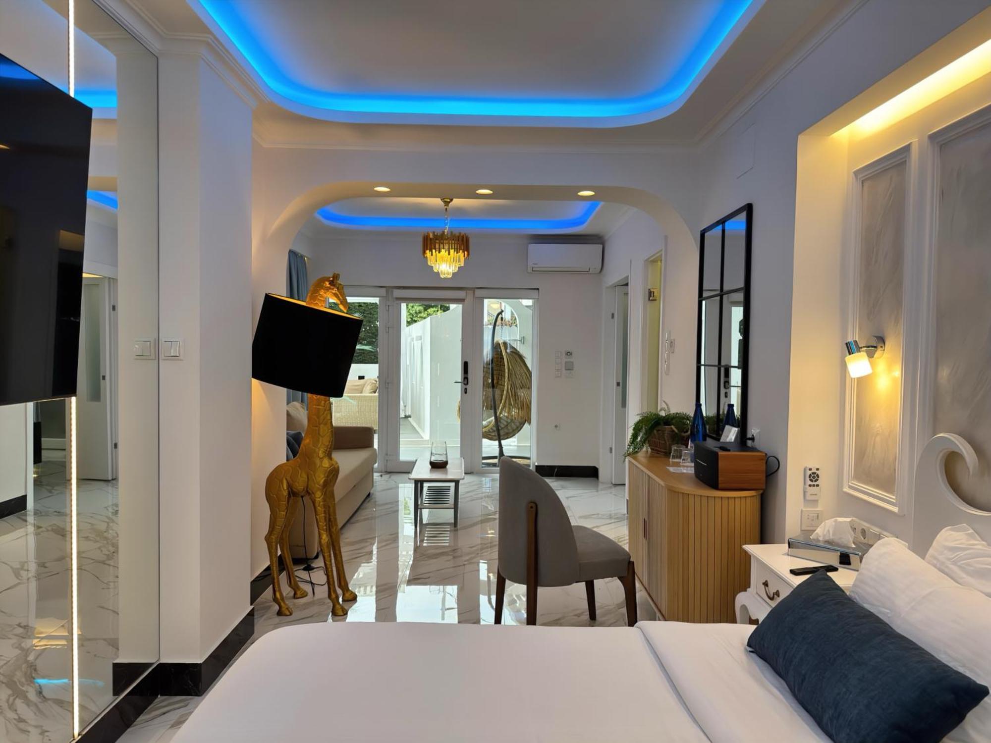 Panorama Suites & Spa - Adults Only Stómion Quarto foto